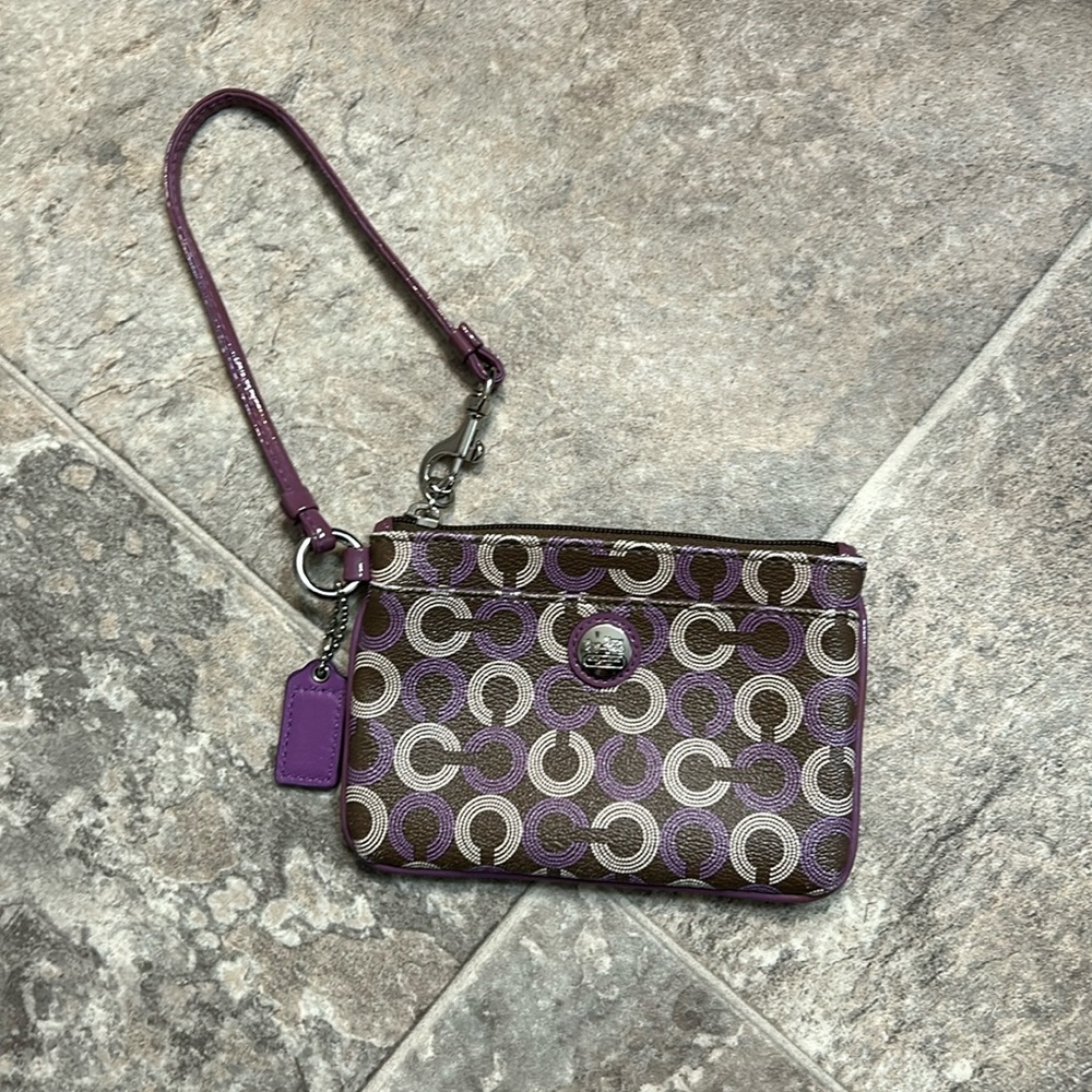 Coach wristlet